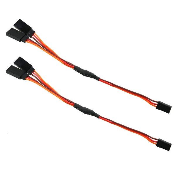 E-outstanding Servo Y Extension Cable 2PCS 150mm 22AWG 60 Cores