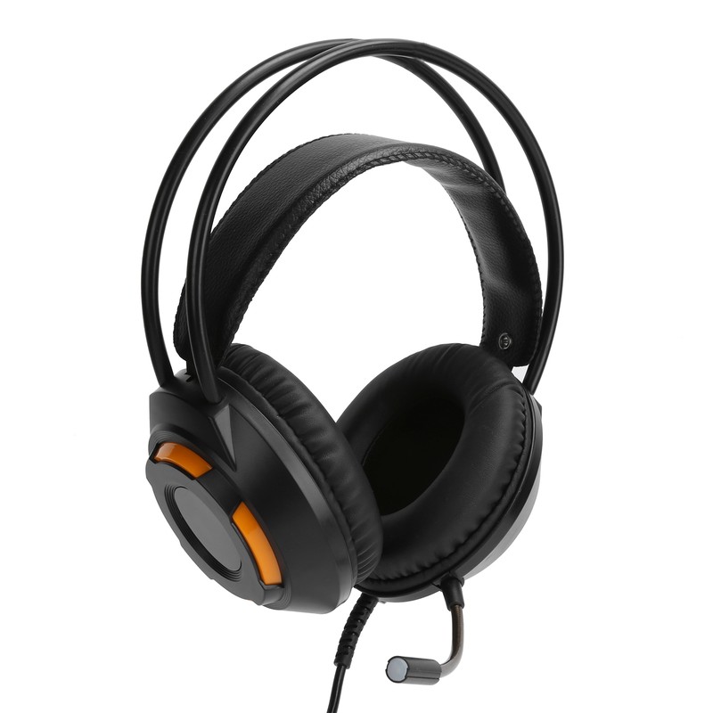 AJAZZ Wired Headset Over Ear Noise Canceling Gaming Headphones with