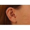 Gold Tragus Stud Earring - Delicate and Comfortable 14k Gold
