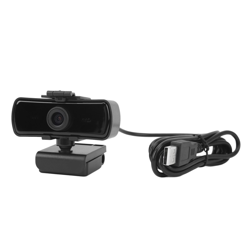 HD Webcam 1080P 30 Fps Noise Reduction 90° Wide Viewing