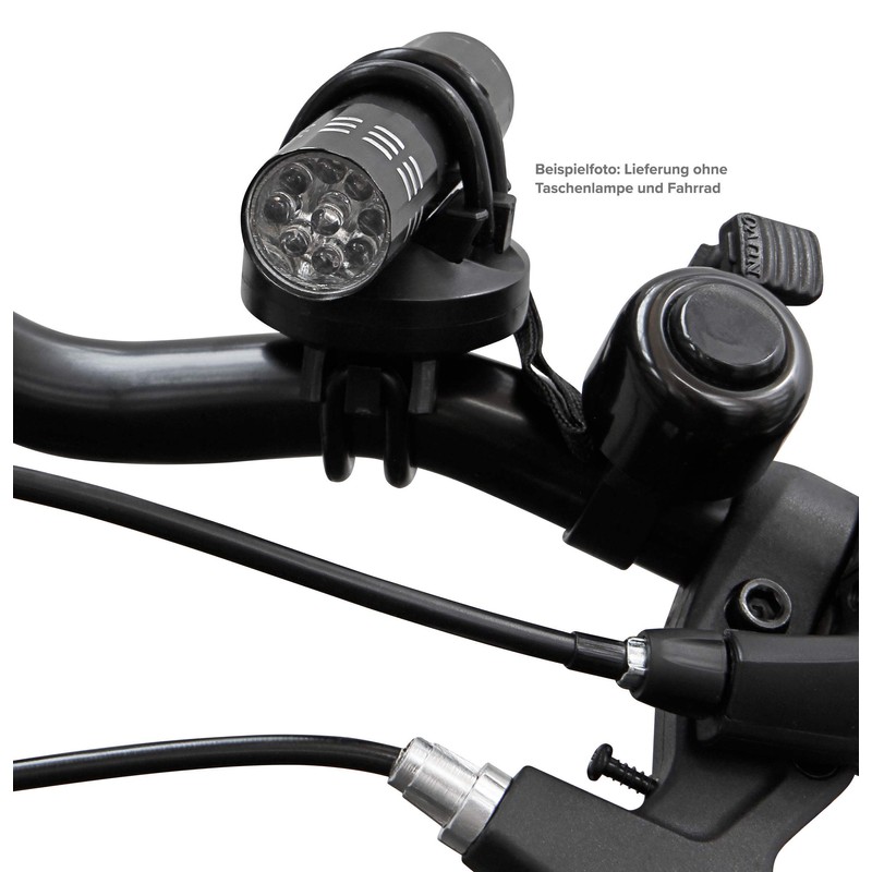 MC Power Universal Bicycle Mount Very Flexible, Rotatable, Diameter 10-35