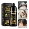 Shampoo Tinte Natural Cubre Canas Negro Nutre Protege