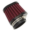 Ager 54mm Oval Power Filter Black x Red