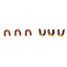 NIKA ARCHERY String Nocking Points Loop String Buckle Clip for Compound and Recurve Bows, Pack of 10