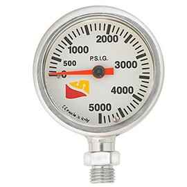 Dive Rite Mini Tech 2" SPG Gauge