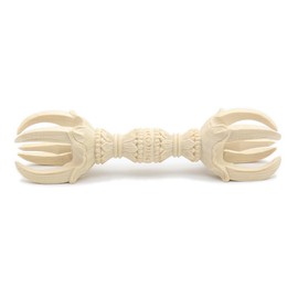 木彫 Category: Buddhist Ritual Implements Five 鈷杵 15 cm 桧木