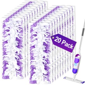 20PCS Disposable Mopping Pads Refills for Swiffer PowerMop,Replacement with Swiffer Power Mop Refills for Swiffer Power Mop Pads Multi-Surface for Floor Cleaning