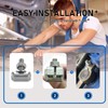2Pcs Battery Terminal Bolt Kit, T-Bolt Car Battery Cable Extender,