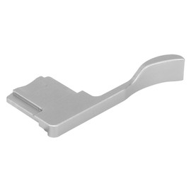 Haoge THB-GR3S Metal Hot Shoe Thumb Up Rest Hotshoe Hand Grip for RICOH GR III GRIII GR3 Camera Silver