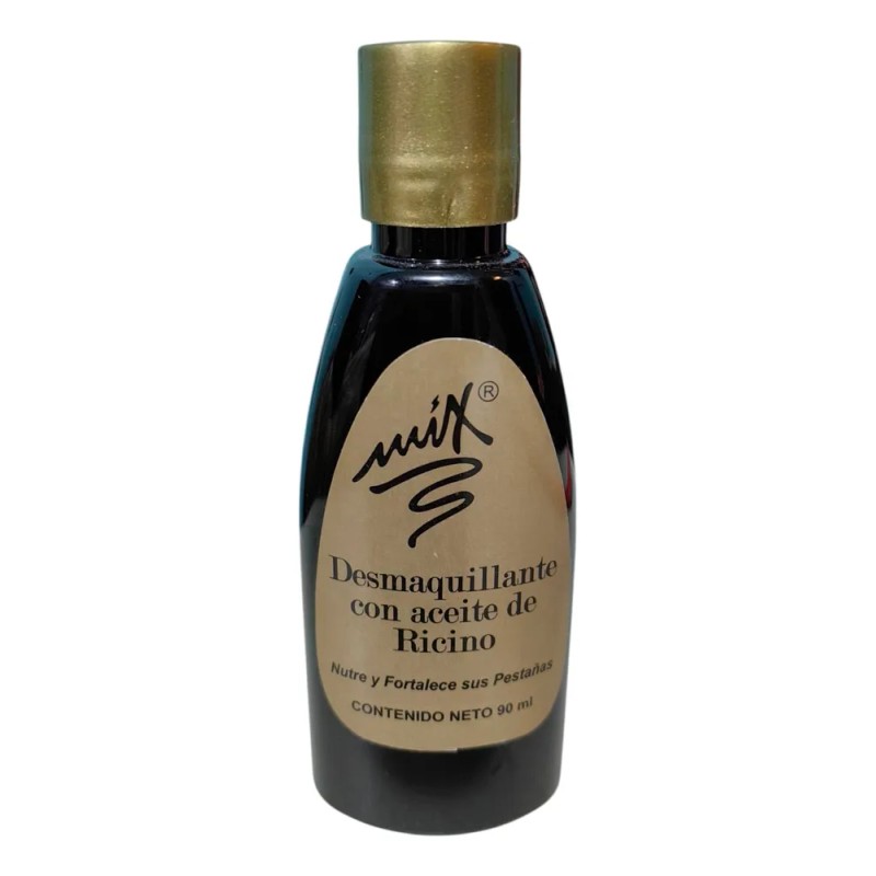 Desmaquillante Aceite Ricino Nutre Fortalece Pestañas 90 Ml