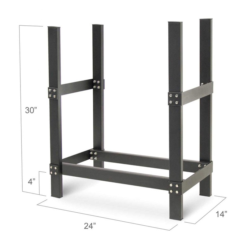 Napa Forge by Pilgrim Pro 24" Firewood Rack Log Holder,