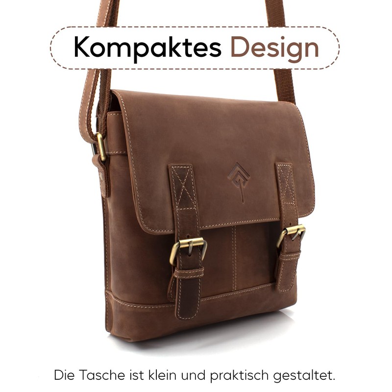 JOREY Compact and Practical Men's Shoulder Bag Made of High-Quality