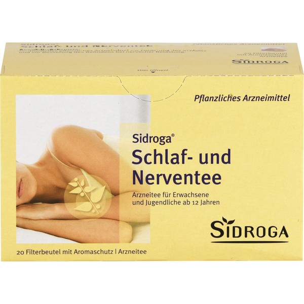 Sidroga Schlaf- und Nerventee, 20 pcs. Filter bag