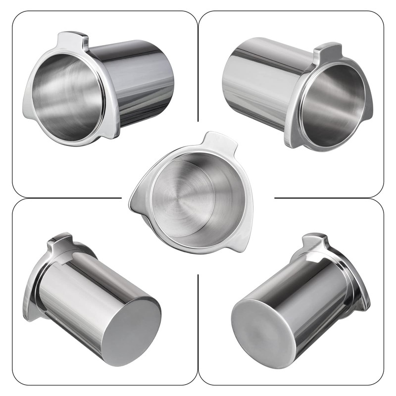 53.4mm Dosing Cup, Pavant 304 Stainless Steel Espresso Dosing Cup