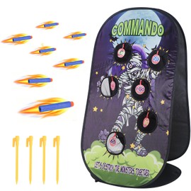 BananMelonBM Zombie Pop-Up Foam Dart Target for Kids, Indoor Outdoor (Foam Dart Blaster and Darts are not Included) TS6008A