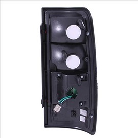 SPPC Red/Clear LED Tail Lights Assembly Set for Toyota Land - (Pair) Driver Left and Passenger Right Side Replacement