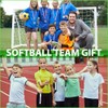 36 Pcs Soccer Keychains with Inspirational Quotes - Team Gifts