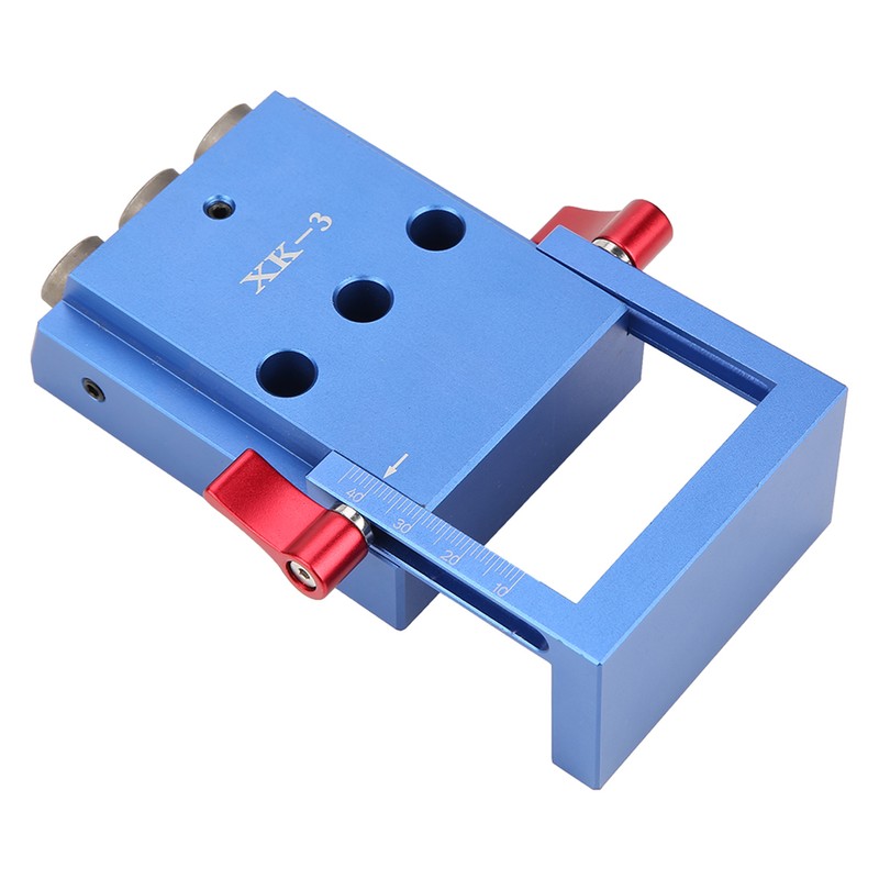 Pocket Hole Drilling Kit Woodworking Oblique Drill Guide Set Positioner