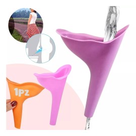 Universo en Linea Orinal Urinal Femenino Portátil Silicona Reutilizable 1pz F