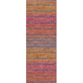 LANA GROSSA Silkhair Print, Fine Lace Yarn Made of Superkid Mohair with Silk, Hand Knitting Yarn Made of 70% Mohair (Superkid) and 30% Silk, 25 g Wool for Knitting and Crocheting, 210 m Yarn