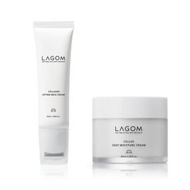 Lagom Collagen Lifting Neck Cream 50ml + Deep Moisture Cream 60ml / 라곰 콜라겐 리프팅 넥크림 50ml+딥모이스처크림 60ml