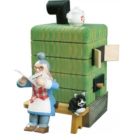 Richard Glaesser Miniature Oma Stove Mini German Smoker