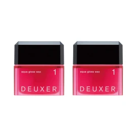 DEUXER Aqua Gloss Wax 1 (Set of 2) Hair Wax, Floral Berry