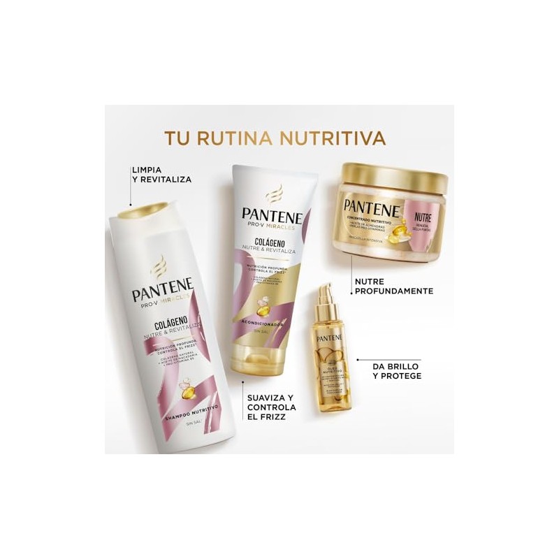 Pantene Aceite Para Cabello Nutre, Protege, Da Brillo Y Antifrizz