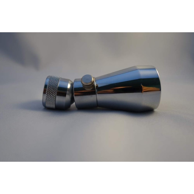 Jet Low Flow Brass Shower Head - Chrome