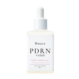 Kirei Derabo Bmuse PDRN x NMN Serum, 40,000 ppm, 1.0 fl oz (30 ml), Beauty Serum, Made in Japan, Unscented, Skin Care, Moisturizing, Glossy Plant Extract, Simple Formula, Made in Japan