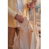 Wonky Line Premium Cotton Tote Bag, Eco-Friendly Shopping Bag, 100%