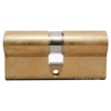 Yale Anti-Bump Euro Cylinder Polished Brass 35/40 (75mm Overall) Lock