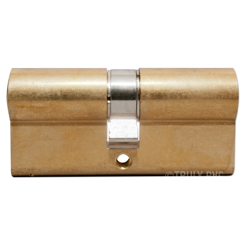 Yale Anti-Bump Euro Cylinder Polished Brass 35/40 (75mm Overall) Lock