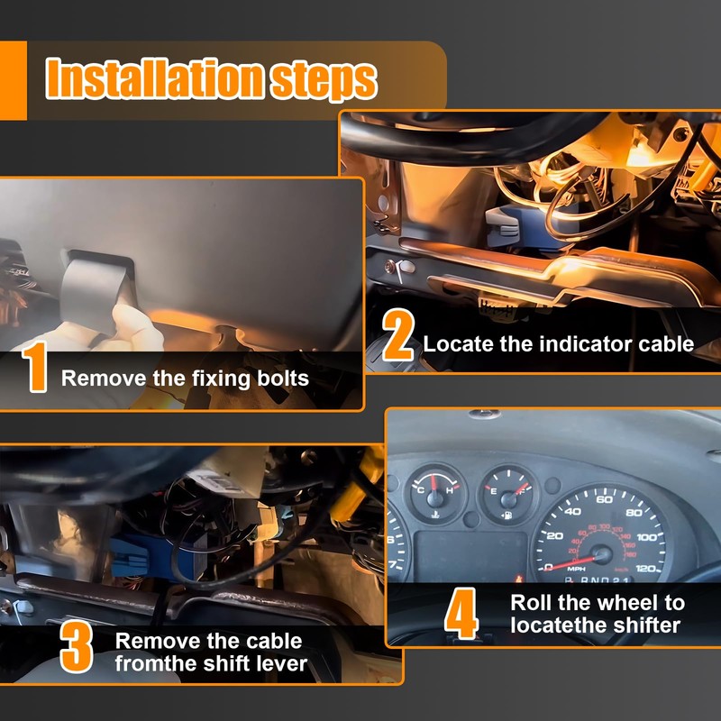6L5Z-7A110-AA Gear Shift Indicator Assembly Compatible with Ford Ranger 2004-2011