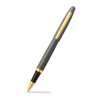 Sheaffer VFM 9427 Glossy Light Gray Rollerball Pen With PVD