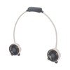Portable Neck Fan Dual Head Bendable Wearable USB Rechargeable Hand