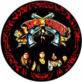 L.A. GUNS TRACII GUNS ROCK MEMORABILIA THREE LEATHER  BRACELETS VARIETY MIX