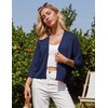 GRACE KARIN Women's Bolero Jacket Lightweight Front Open Short Sleeve