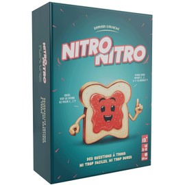 Nitro Nitro – Fragen mit Löchern, nicht zu einfach, nicht zu hart. Ein sehr süchtig machendes Spiel. Ab 12 Jahren