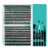 Lash Clusters Kit 320Pcs,30D 40D Eyelash Extension Kit,Lash Bond and