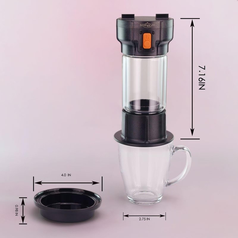 SOXQZJH Portable Coffee Maker,Express Coffee Machines,Drip Coffee Makers With Strong