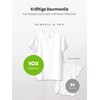 Burnell & Son Men's T-Shirt, Pack of 3, 100% Cotton,