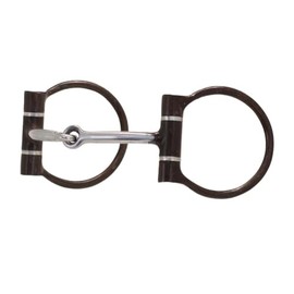 Cowboy Tack Tyler Magnus Smooth Dee Ring Snaffle Bit