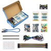REXQualis Electronics Basic Kit w/Power Supply Module, Breadboard, Jumper Wire,