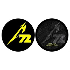 Metallica DJ Slipmat Felt Mat 72 Seasons Set of 2