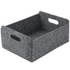 Nivofu Felt Storage Basket, Sturdy, Felt Basket, Foldable Felt Box