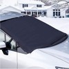 OxGord Auto Windshield Snow Sun Cover Tarp Ice Scraper Frost