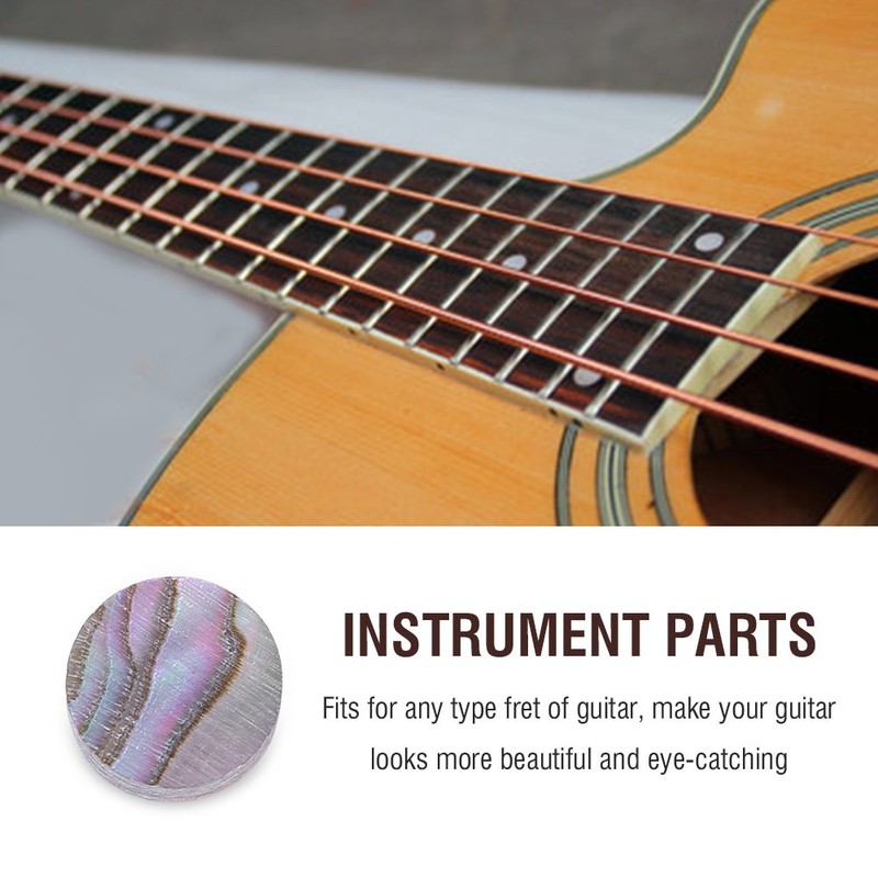 Inlay Dots Markers, Fretboard 6mm Inlay Dots Markers for Guitar