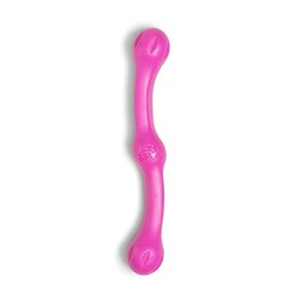 WEST PAW Zogoflex Echo Zwig Squeezy Dog Fetching Stick – Bouncy, Hollow, Squishy Interactive Toy for Puppies, Large Dogs – Floatable Stick, Lightweight Chewy Toy for Catch/Fetch – 13.75”, Hot Pink