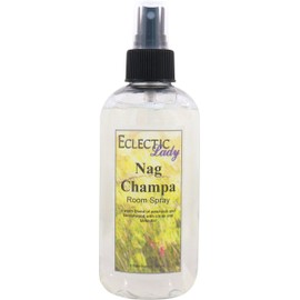 Nag Champa Room Spray (Double Strength), 16 Ounces, No Artificial Colors, Parabens, or Preservatives - Fragrant Aromatic Room Mist For Home, Room, Office